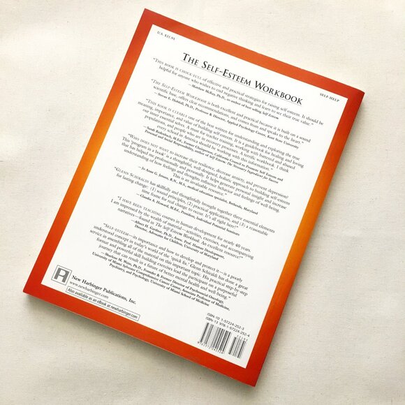 'The Self-Esteem Workbook' Softcover By Glenn R. Schiraldi PhD - Picture 3 of 9
